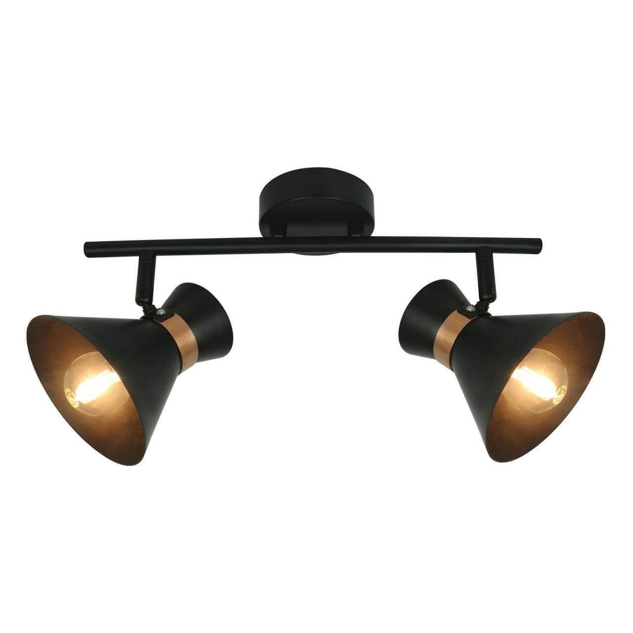 Arte Lamp Baltimore Черный Спот 2x40W 2xE14 A1406AP-2BK — миниатюра 7