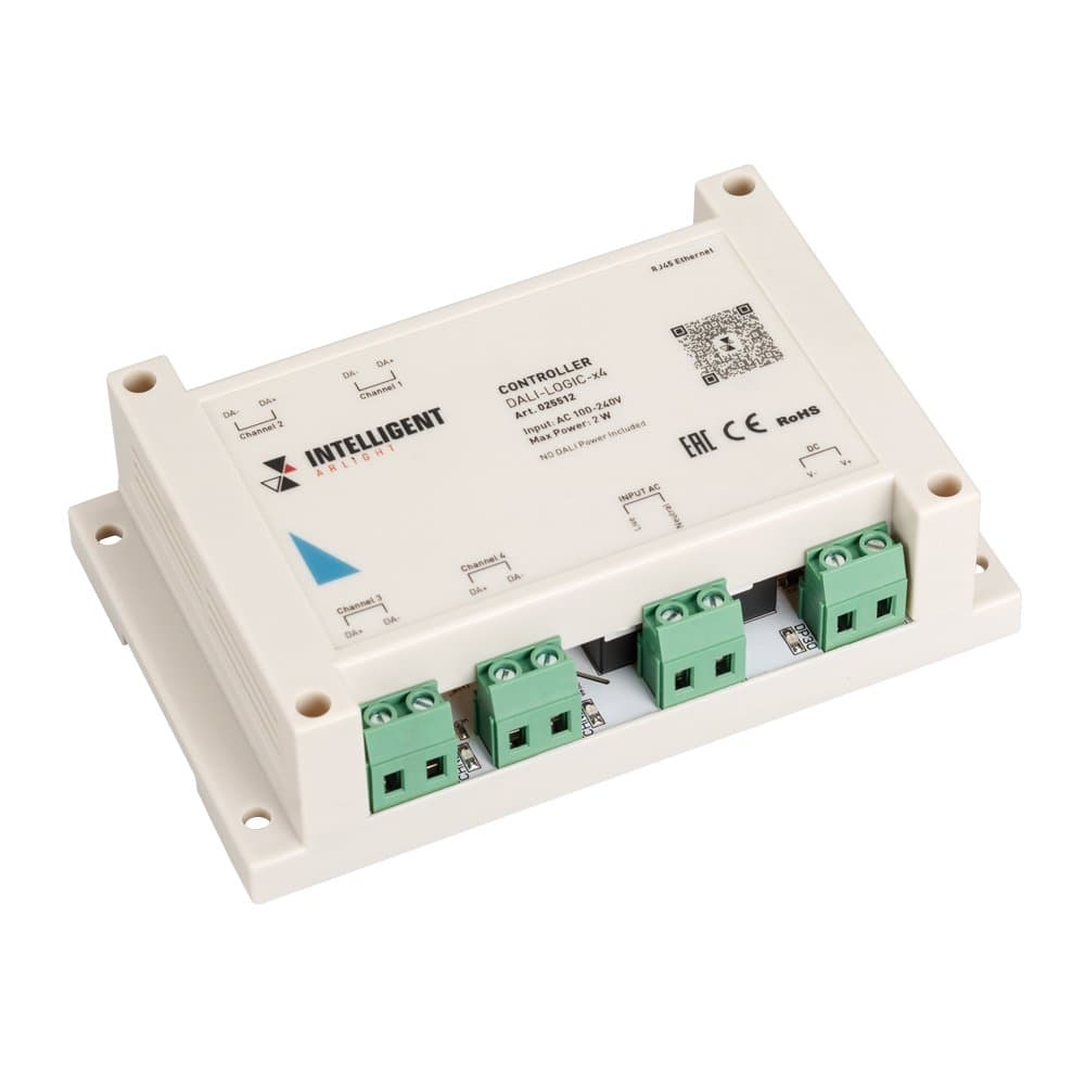 Arlight INTELLIGENT Контроллер DALI-LOGIC-x4 (230B, Ethernet) (INTELLIGENT -) 025512