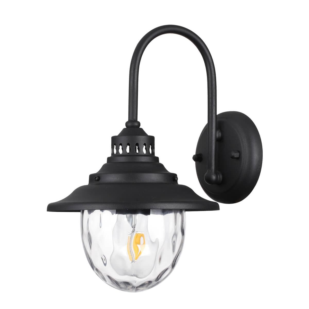 Odeon Light 4836/1W NATURE ODL21 569 черный/стекло Ландшафтный настенный светильник E27 1*60W IP44 KALPI — миниатюра 2