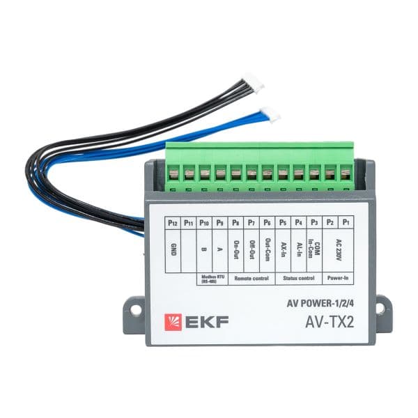 EKF Коммуникационный блок ModBus RTU для ETU x.2 AV POWER-1/2/4 AVERES — миниатюра 12