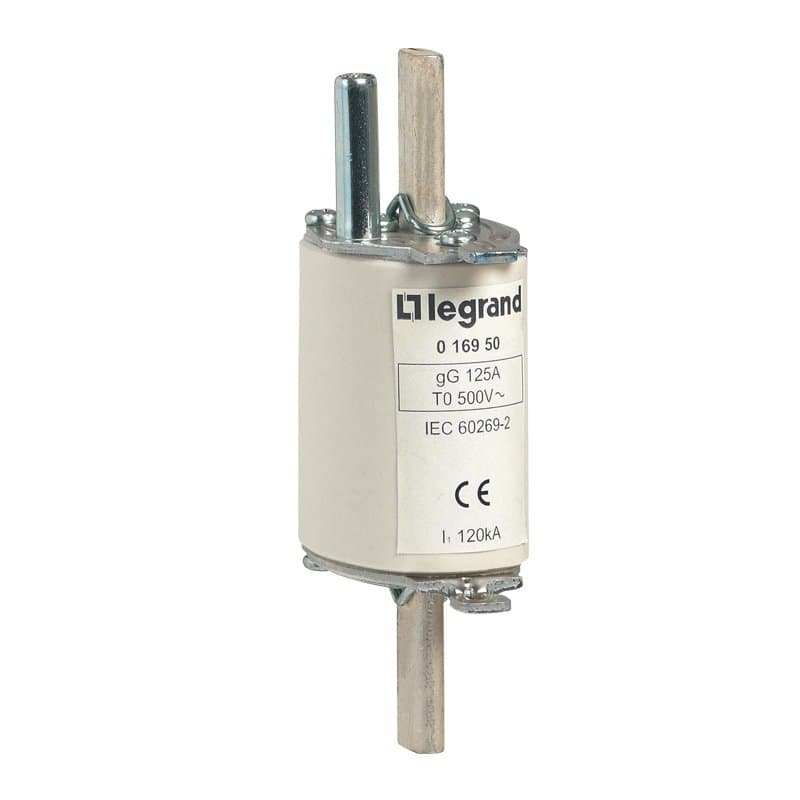 Legrand Предохранитель типа gG размер 0 с индикатором 125 A 016850 — миниатюра 1