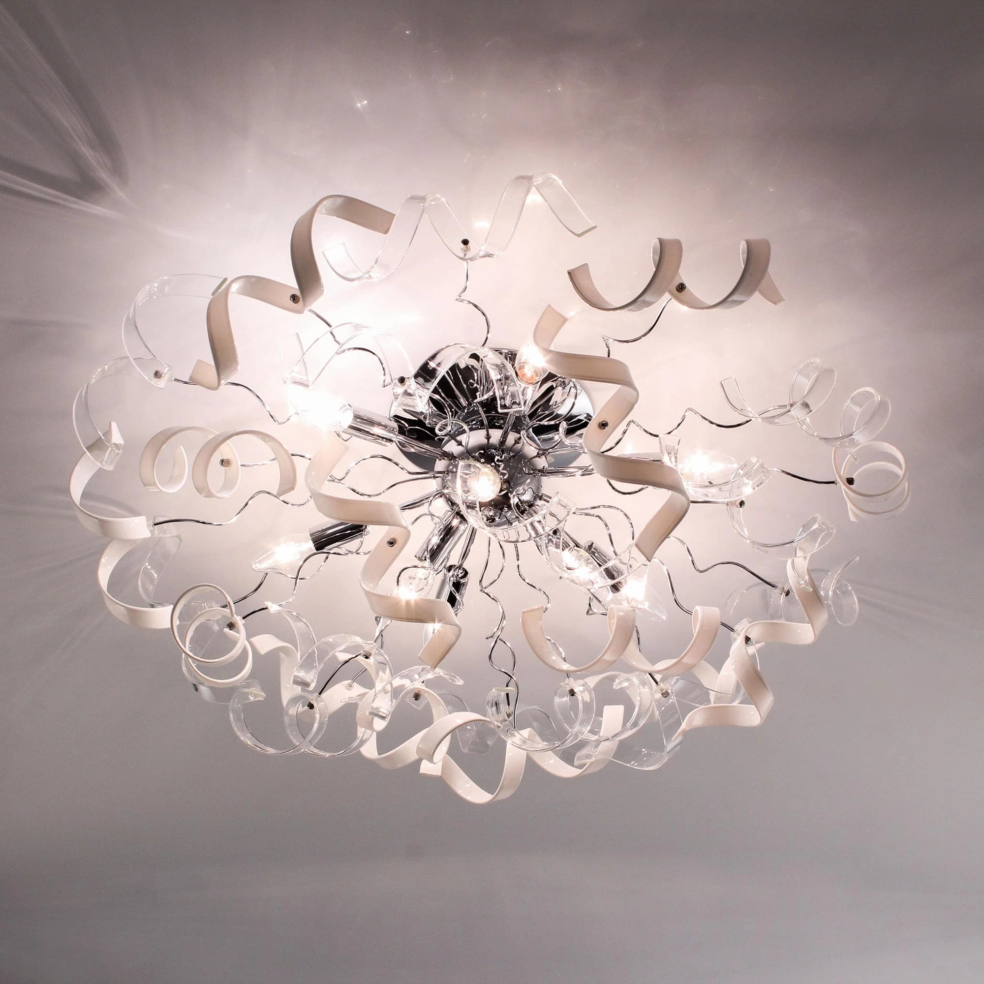 Citilux CL222191 Рандом Хром+Прозр+Бел Светильник Люстра — миниатюра 8