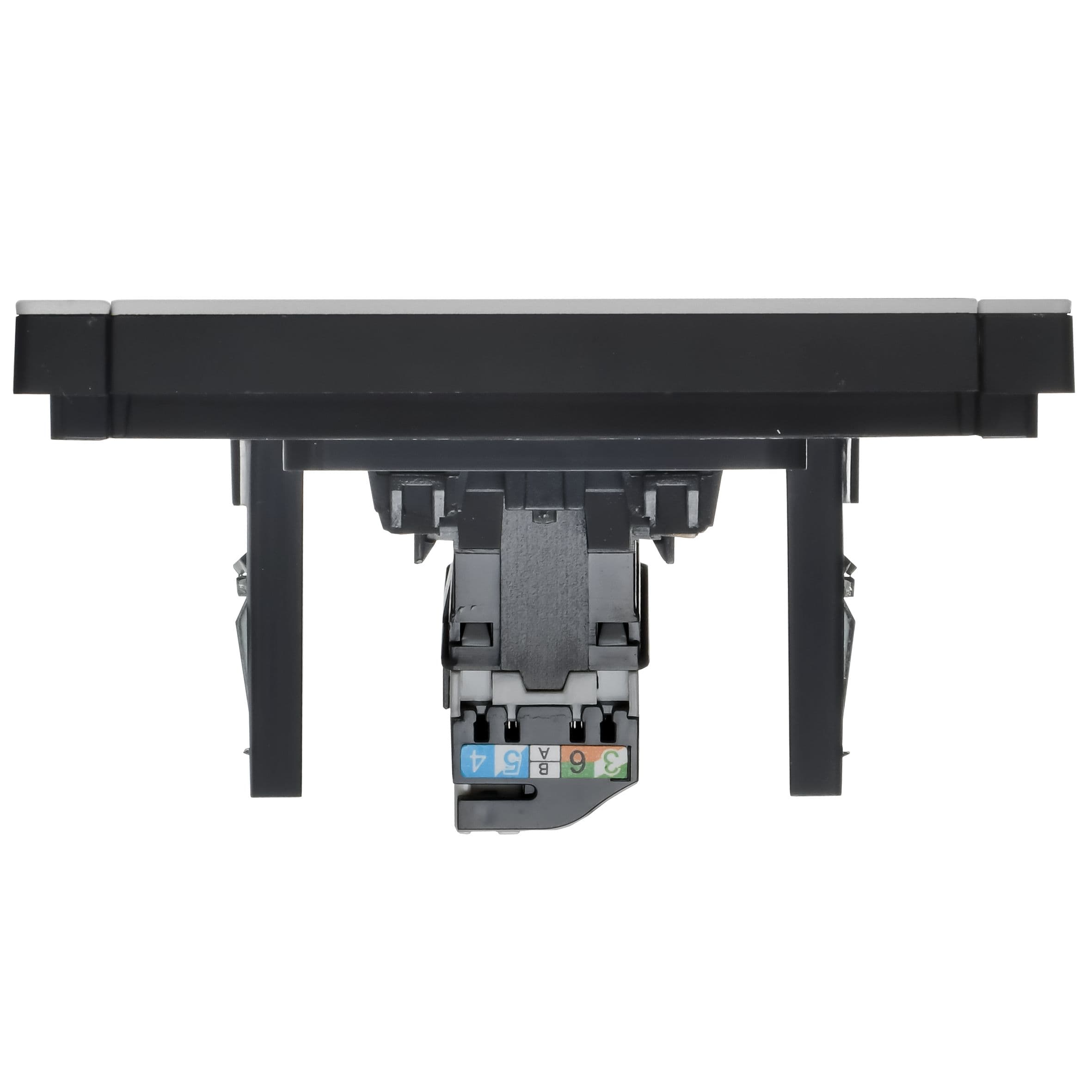 IEK FORTE&PIANO Металл Никель Розетка комп. RJ45 кат.5E FP732M — миниатюра 5