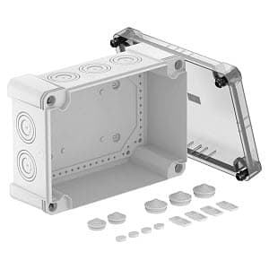 OBO Bettermann Распределительная коробка X25, IP 67, 286х202х126 мм, с прозрачной крышкой 2005074 — миниатюра 2