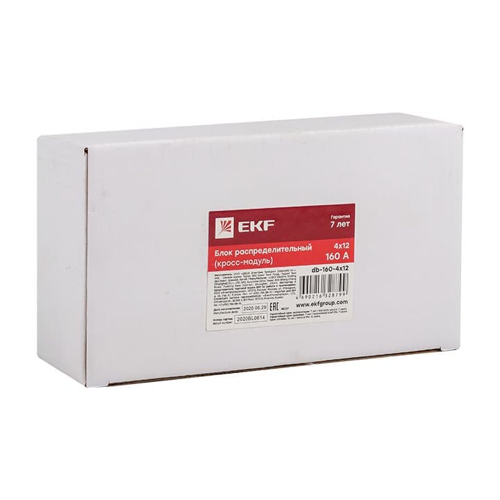 EKF PROxima Блок распределительный (кросс-модуль) 160A (4x12) — миниатюра 8