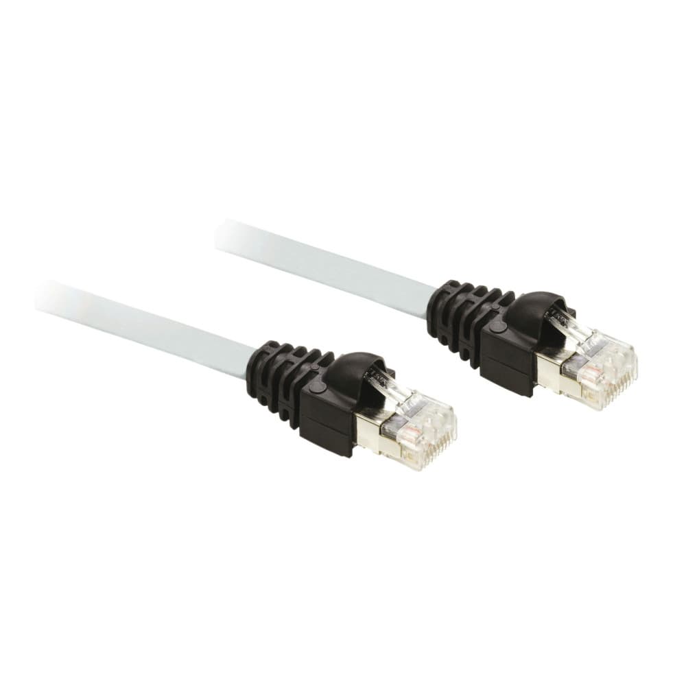 SE Соединительный кабель Ethernet, 2хRJ45 в пром. исполнении, Cat 5E, 2м - стандарт CE TCSECE3M3M2S4 — миниатюра 3