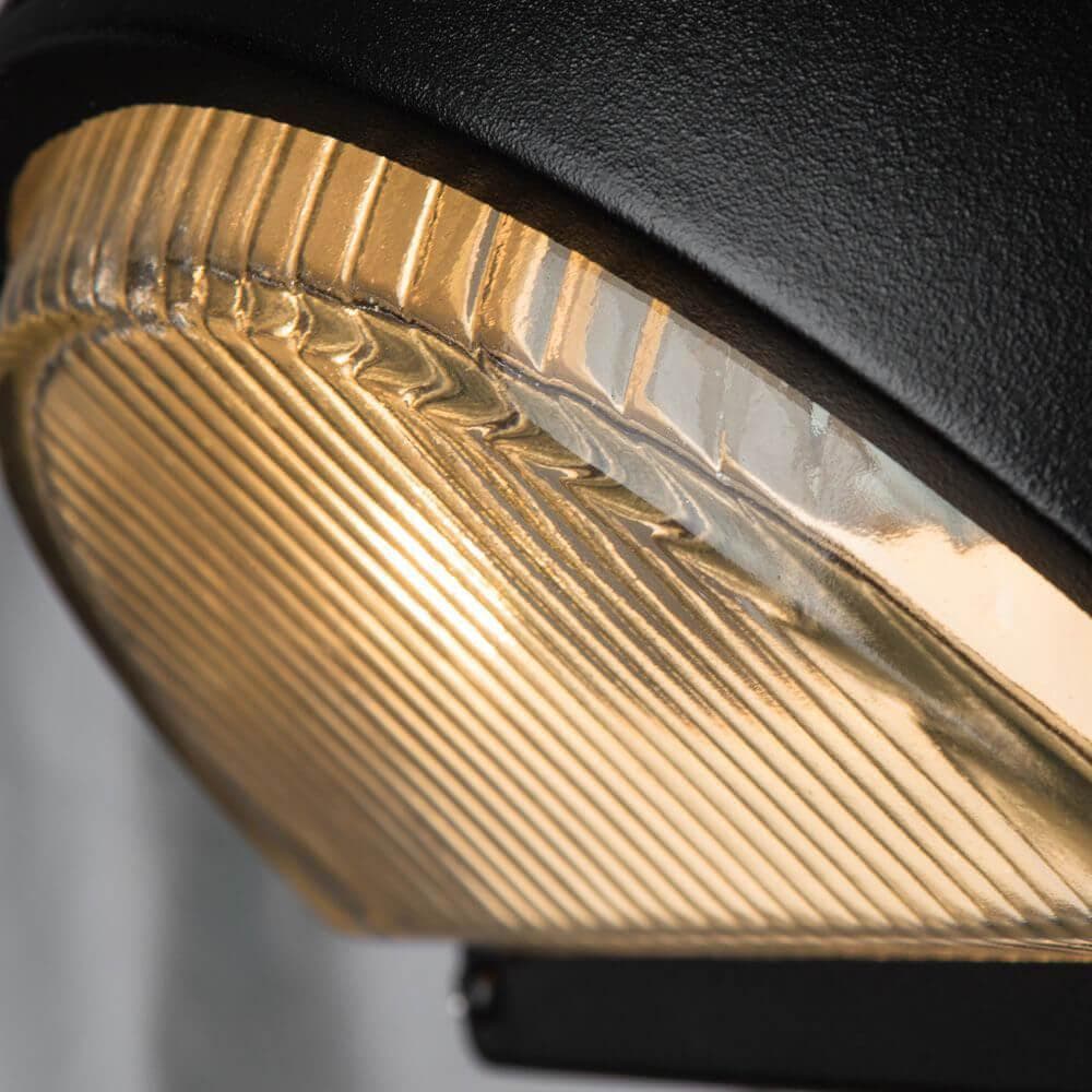 Arte Lamp Urban Черный/Прозрачный Светильник уличный настенный 60W E27 A2801AL-1BK — миниатюра 3