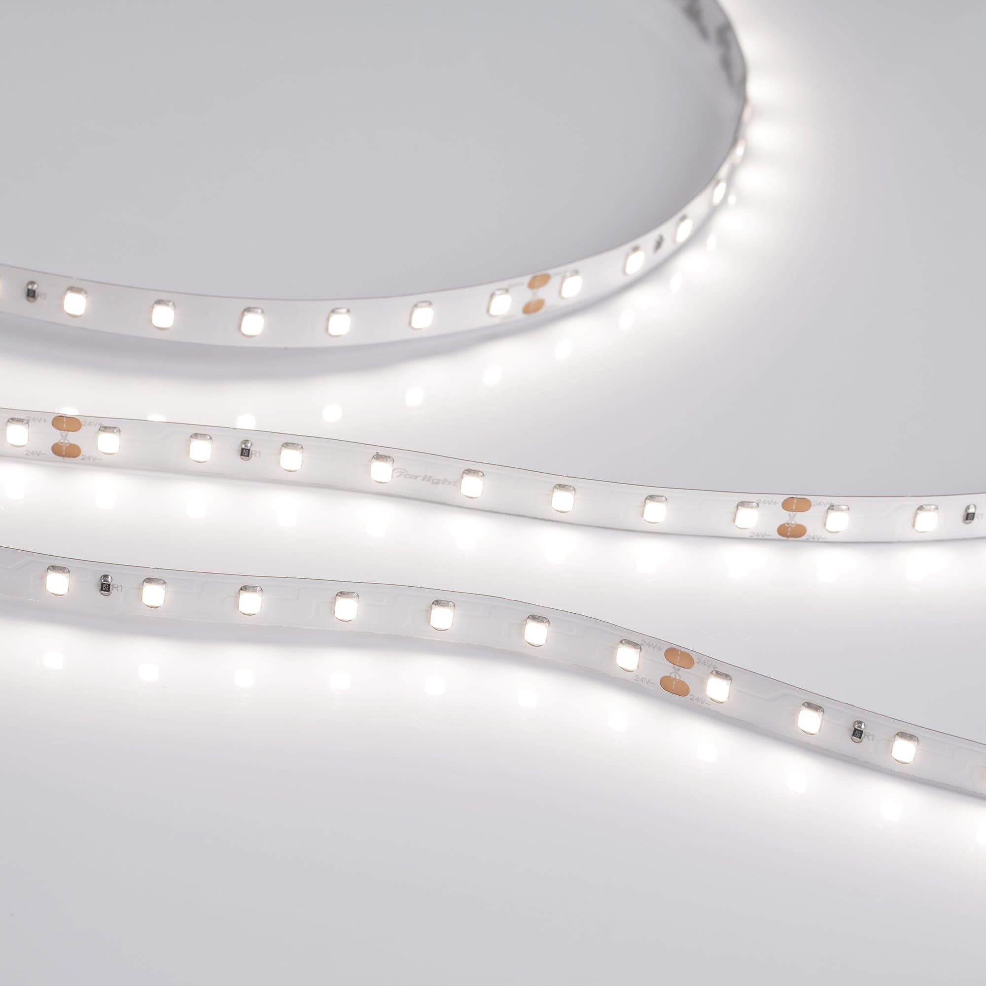 Arlight Светодиодная лента RT-A80-8mm 24V Day4000 (6 W/m, IP20, 2835, 50m) (высок.эфф.150 лм/Вт) 024524(2) — миниатюра 3