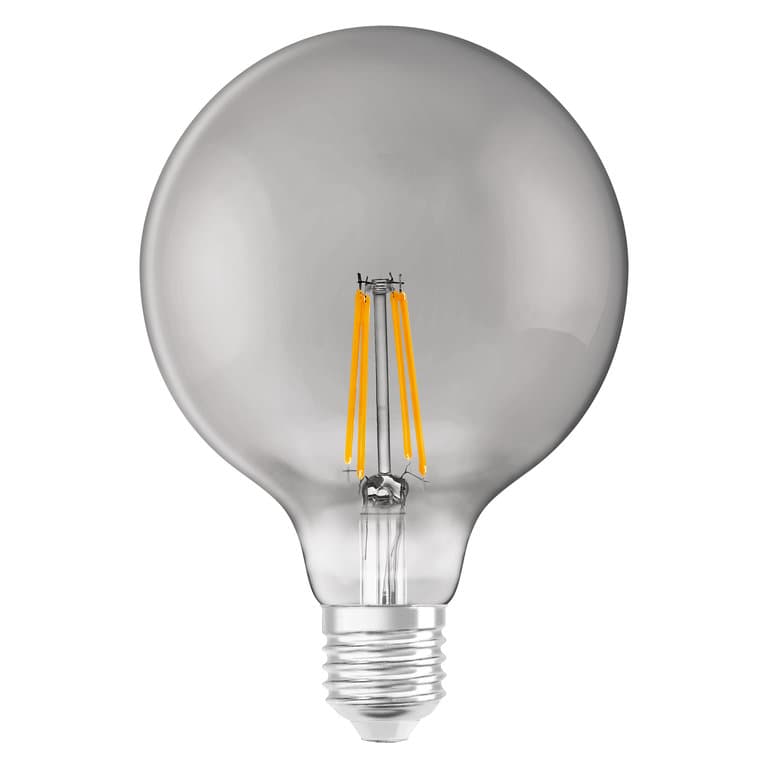 Ledvance SMART+ WiFi CL Globe125 Smoke DIM 44  6W/825 E27 4058075609853