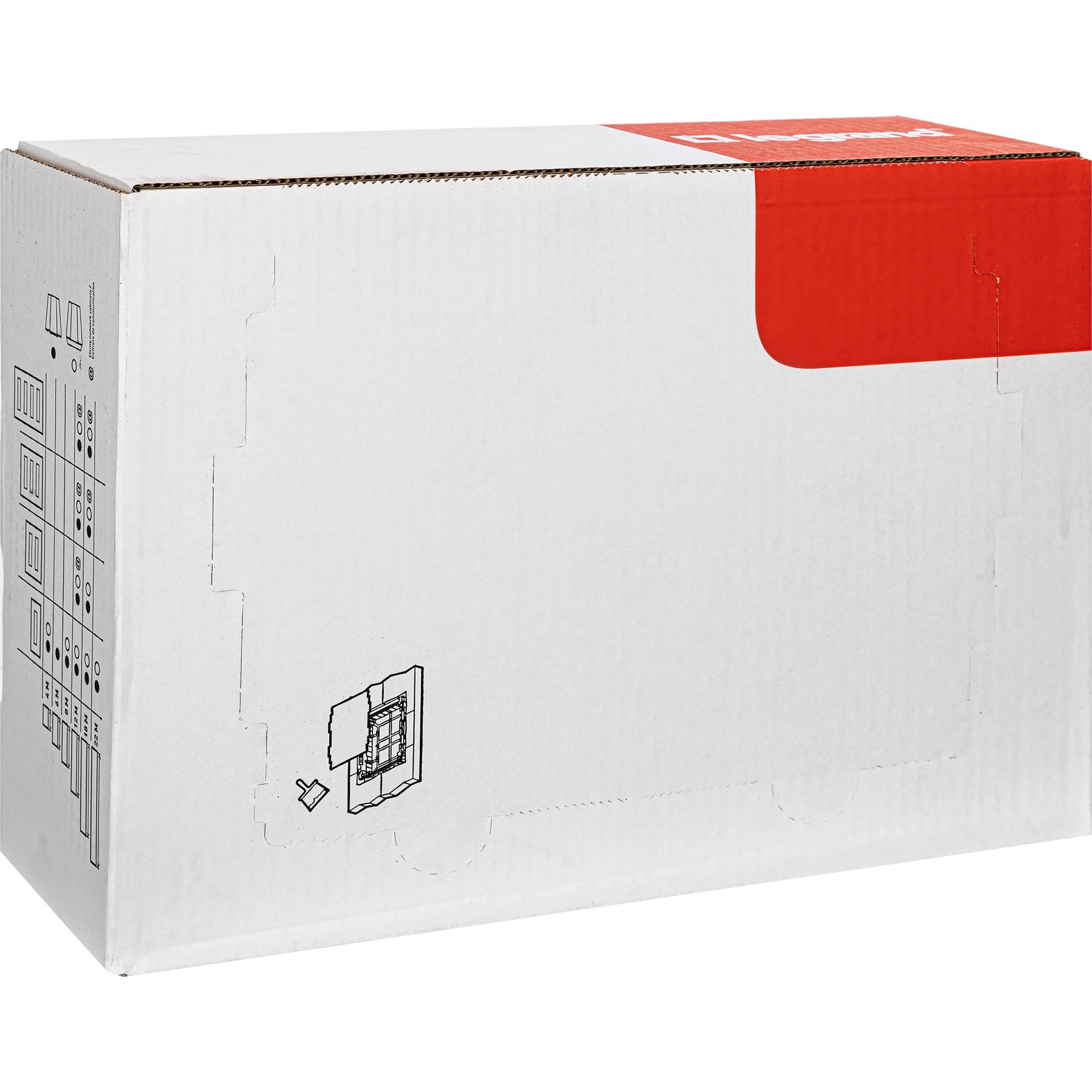 Legrand Practibox S Пластиковый щиток Встраиваемый 1X12 Белая дверь 135541 — миниатюра 4
