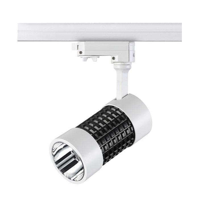 Novotech 357566 NT18 096 белый с черным проводом Трековый светильник IP20 LED 3000K 15W 220-240V PINE