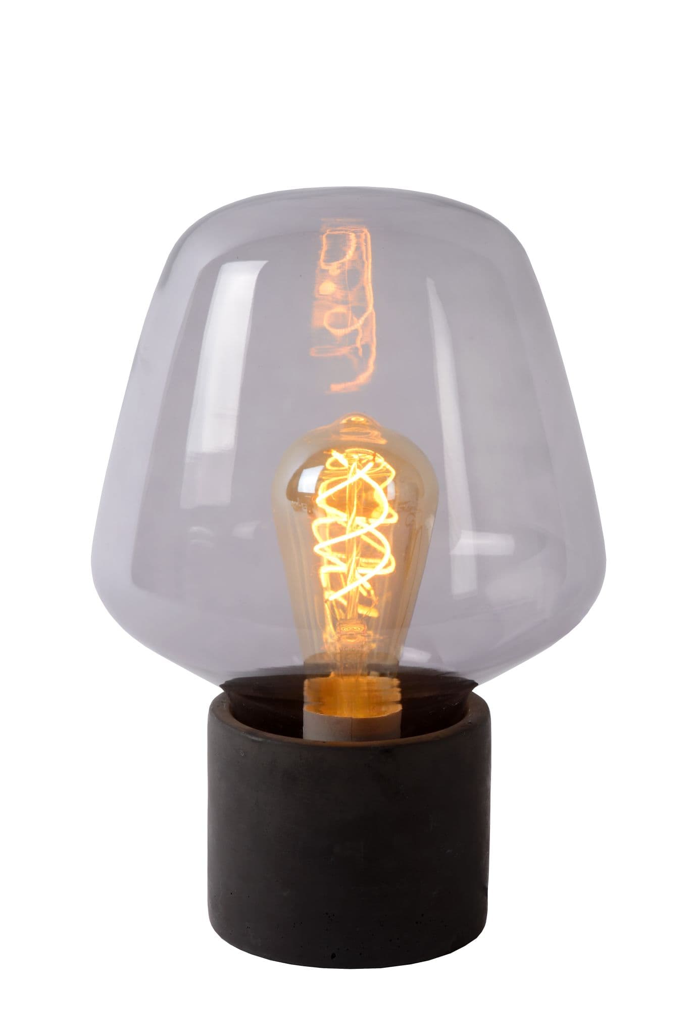 Lucide BECKY Дымчатый Настольная лампа 45569/01/65 — миниатюра 2