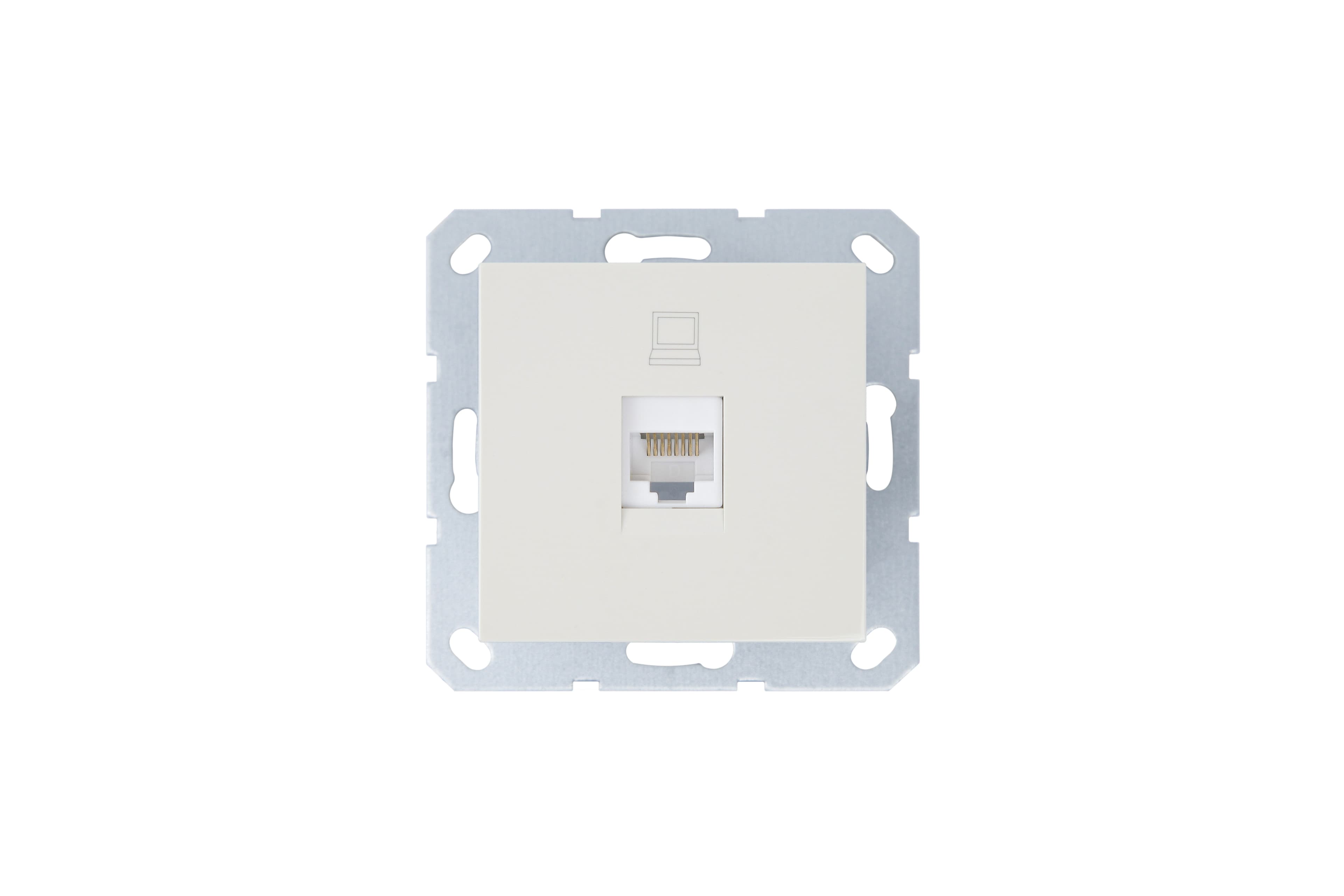 Jasmart G Слоновая кость Розетка RJ45