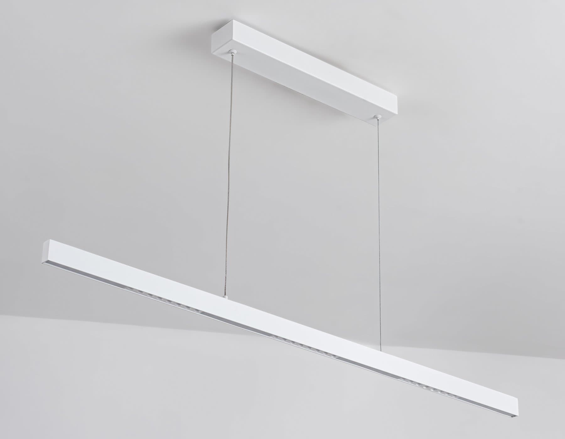 Ambrella Светильник подвесной светодиодный FL5831 WH белый 25W 3000K/4200K/6400K 1037*17.5*750 (без ПДУ) — миниатюра 4