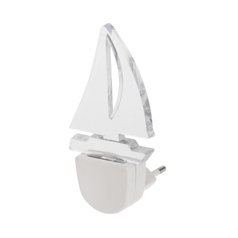 Ночник светодиодный ПАРУС ОДИНОКИЙ БЕЛЫЙ (питание от сети AC 230 В/50 Гц) Rexant 75-0312