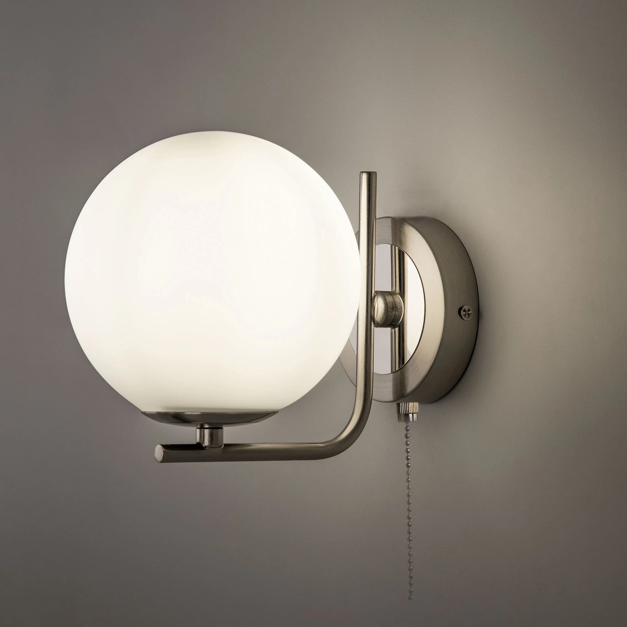 CITILUX CL102314 Томми Хром Матовый+ Белый Светильник Бра — миниатюра 5