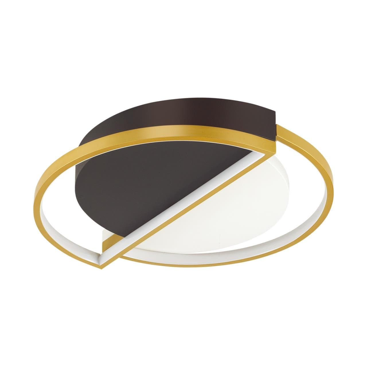 Lumion 5239/64CL LEDIO LN23 белый, черный, матовое золото Люстра потолочная диммир. с ДУ LED 64W 4226Лм 220V TARO