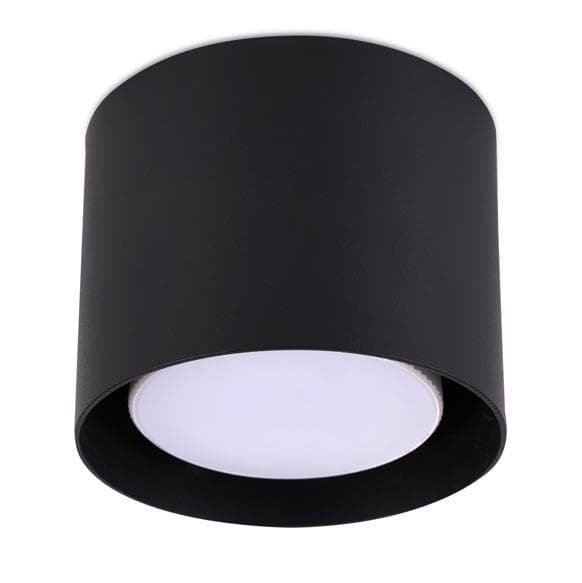 Ambrella Точечный накладной светильник GX53 TN703 BK черный GX53 D100*80 — миниатюра 1