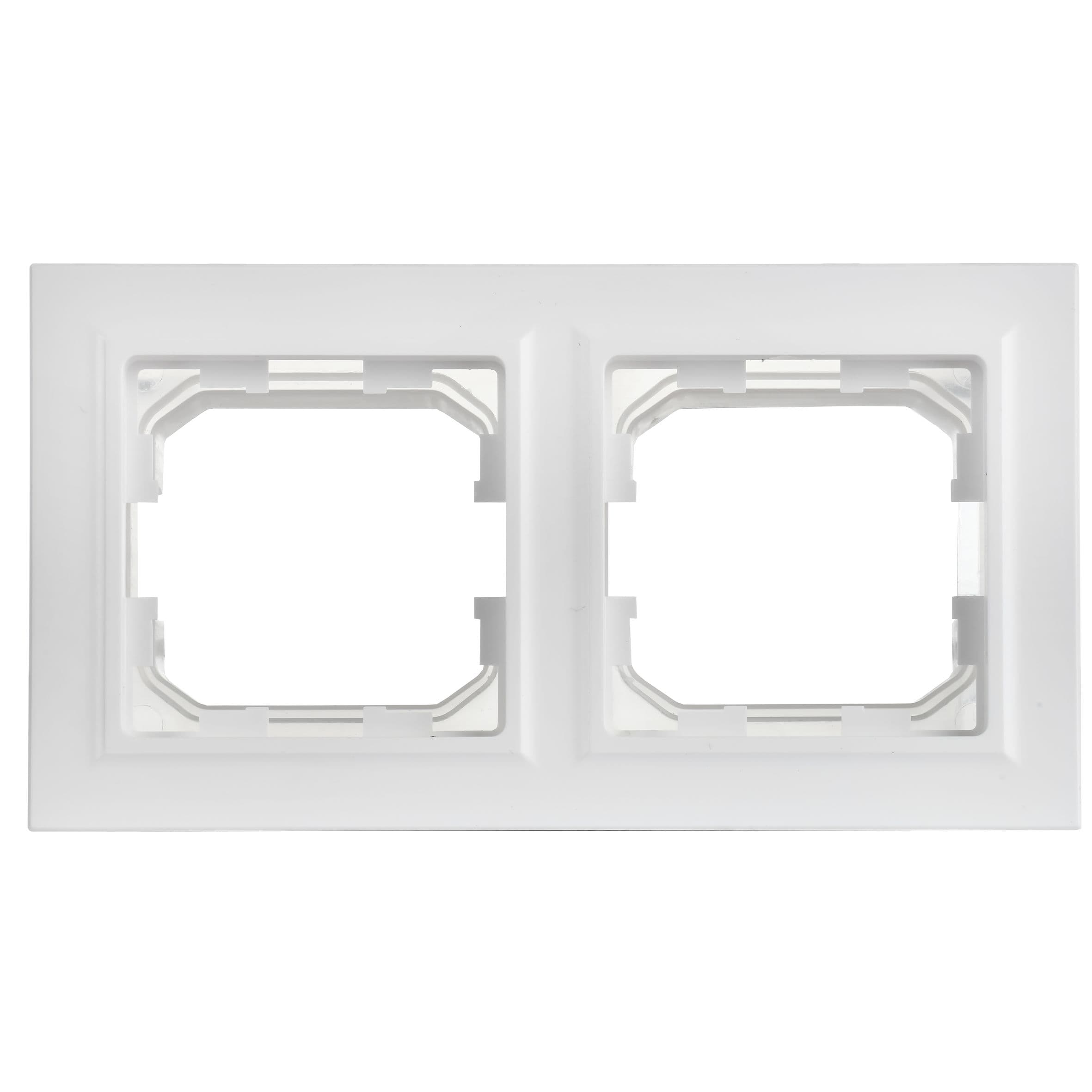 IEK BRITE Рамка 2-мест. IP44 РУ-2-БрАБ-44 а/б — миниатюра 2