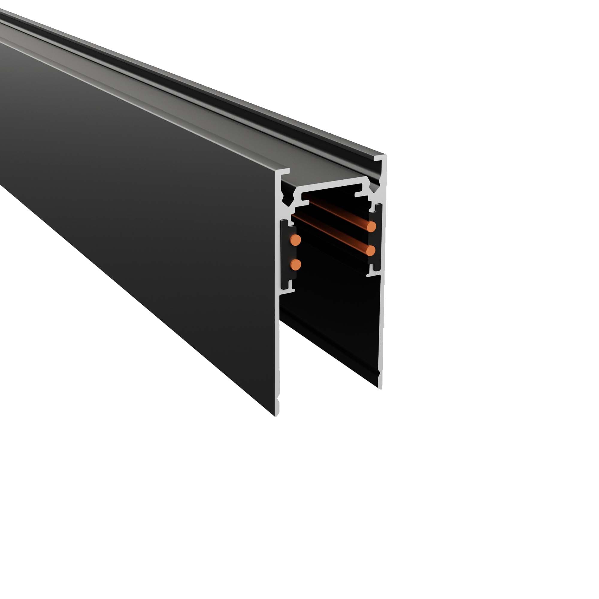 ST Luce ST003.419.00 Шинопровод магнитный накладной Черный Длина 1 000мм