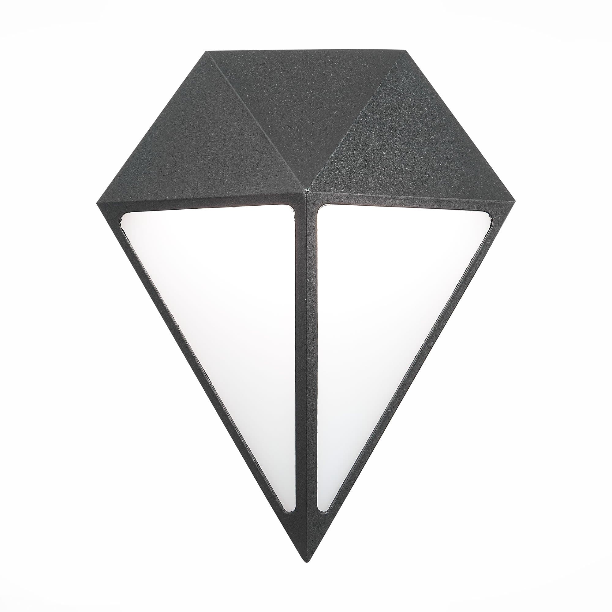 ST LUCE  SL9500.441.01 Светильник уличный настенный Черный/Белый,Черный LED 1*12W 4000K