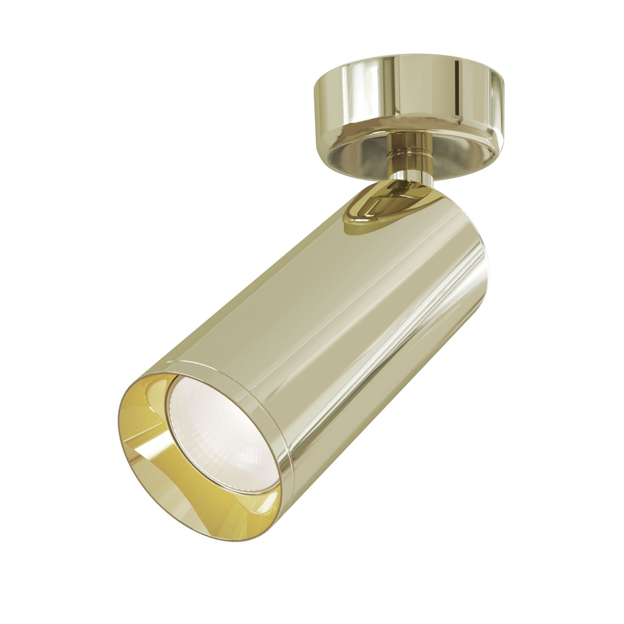 Maytoni Ceiling & Wall Focus Золотой Светильник потолочный GU10-50W C017CW-01G — миниатюра 2