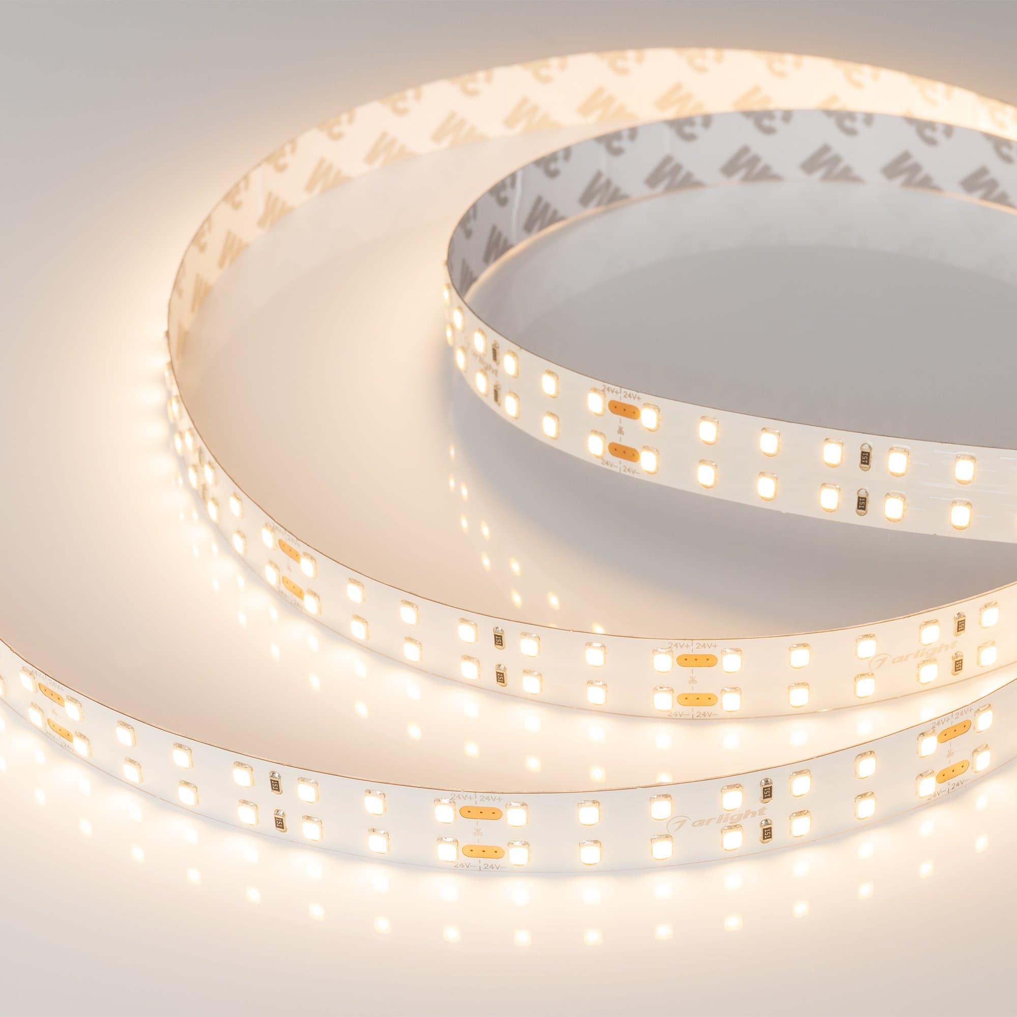 Arlight Светодиодная лента RT 2-5000 24V Warm2700 2x2 (2835, 980 LED, LUX) (20 Вт/м, IP20) 019091(B) — миниатюра 3