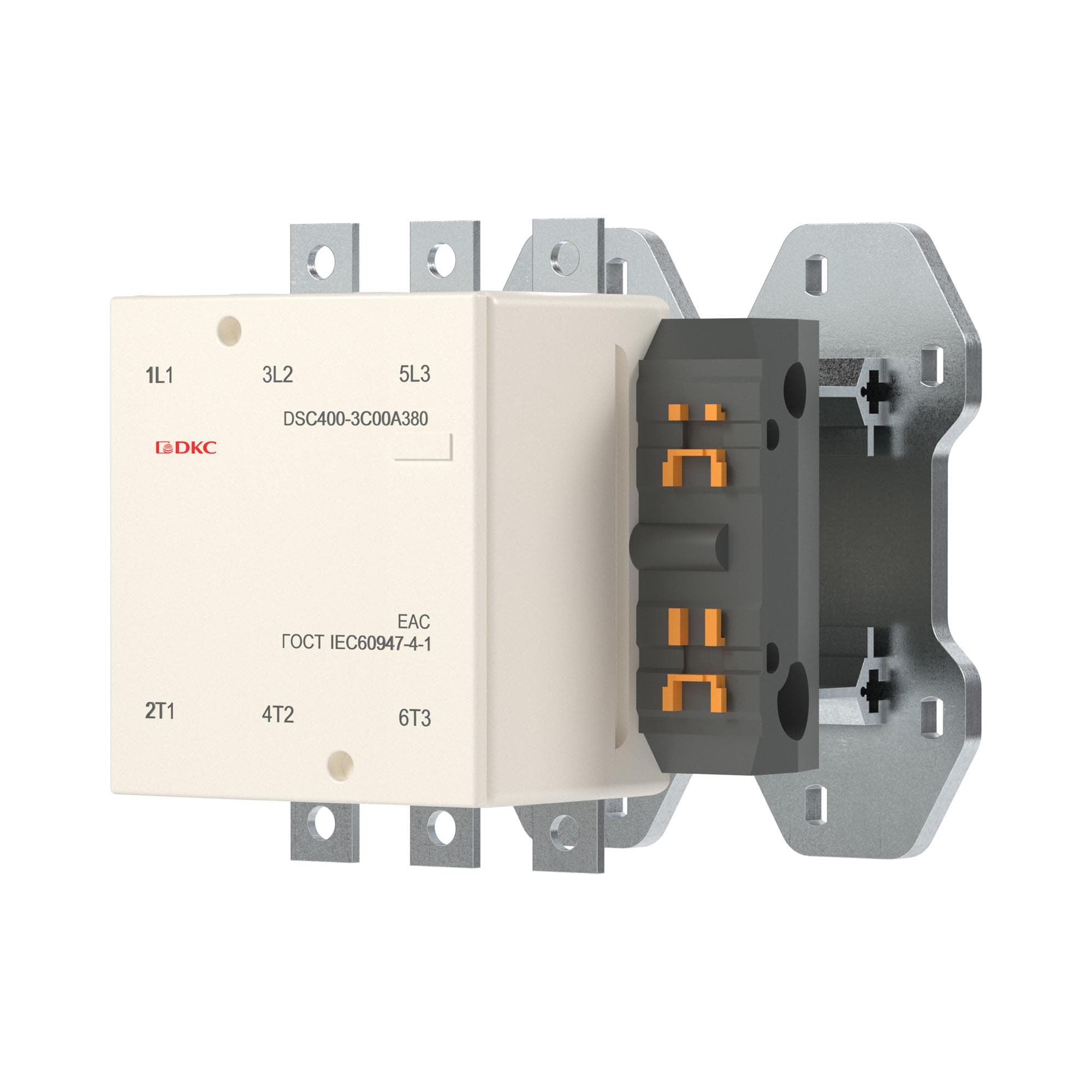 DKC Магнитный контактор DSC400-3C00A380 400А 200кВт (AC3) кат 380В AC — миниатюра 3