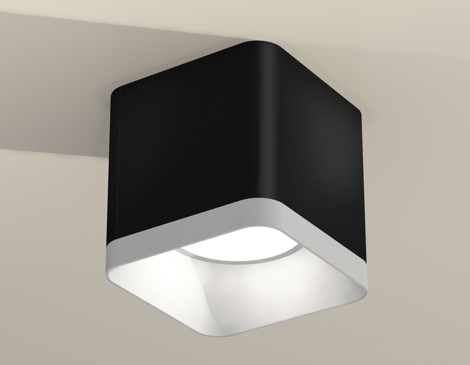 Ambrella Комплект накладного светильника XS7806001 SBK/SWH черный песок/белый песок MR16 GU5.3 (C7806, N7701) — миниатюра 2