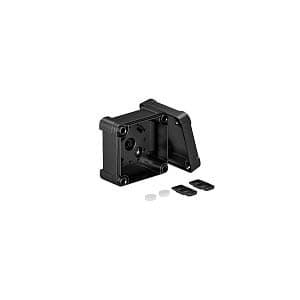 OBO Bettermann Распределительная коробка X01C, IP 67, 95х95х60 мм, черная, сплошная стенка 2005590 — миниатюра 2