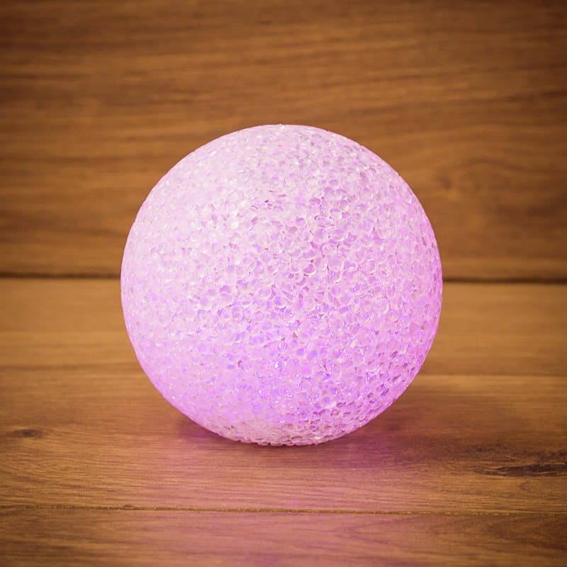 NEON-NIGHT Фигура светодиодная "Снежок" RGB, 14 см 513-014