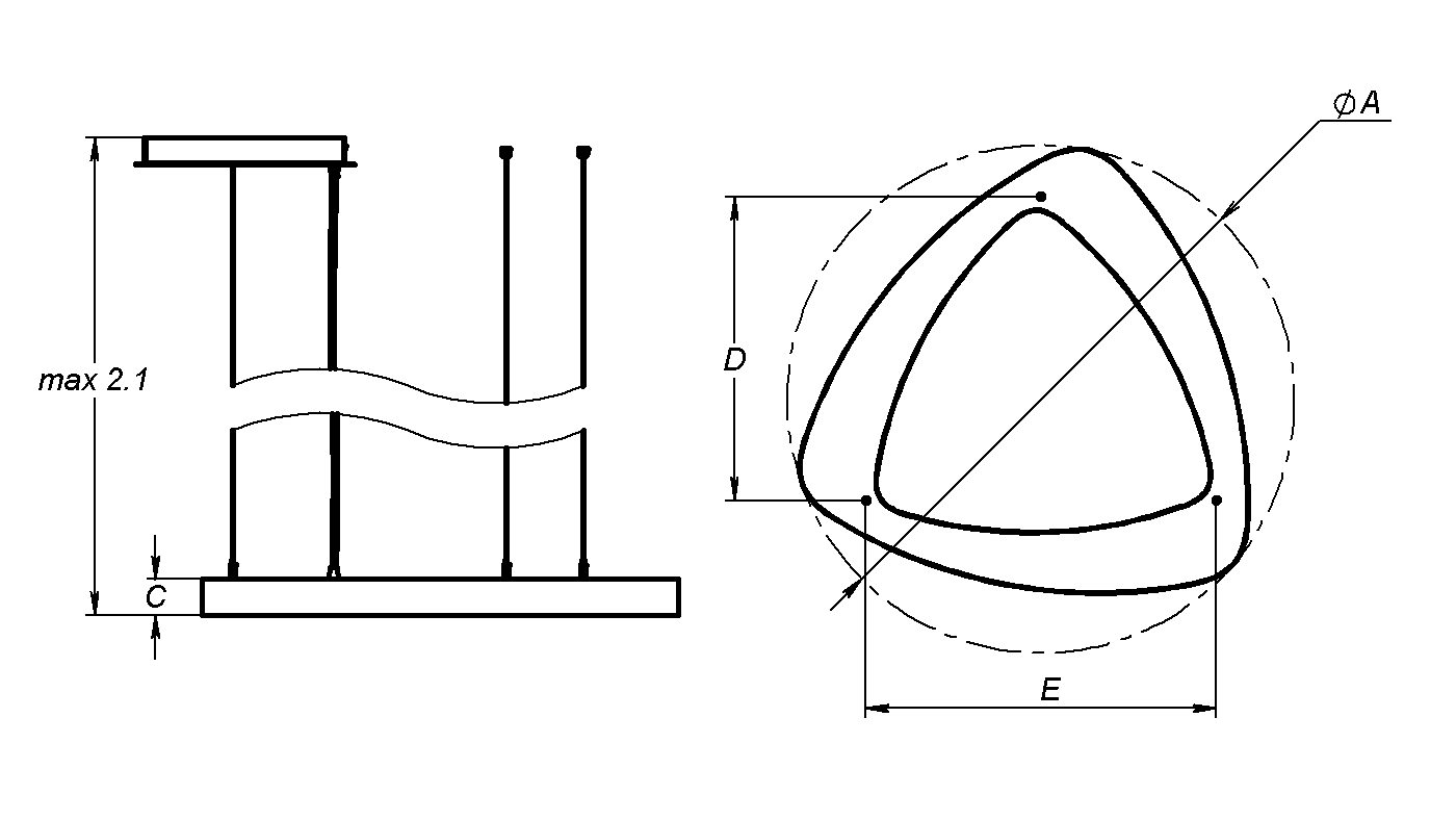 СТ TRIO.AS/P FLD (850х80) 840 BL — миниатюра 3