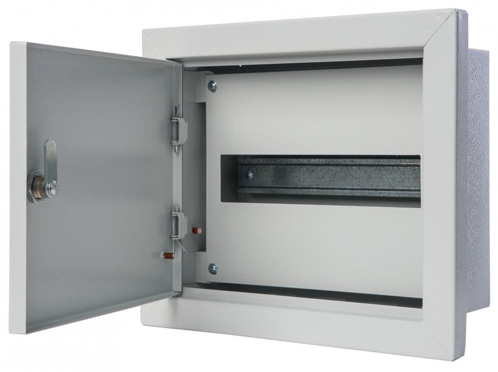 Dekraft Корпус металлический 280х330х120 12 мод. IP31 ЩРВ-12 — миниатюра 5