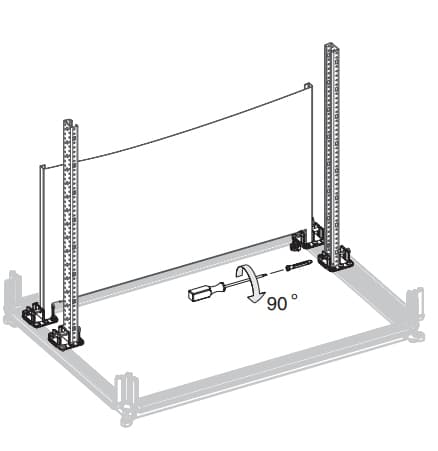 ABB TriLine-R Держатель рамы WR и монт.платы WM RZ1P4 — миниатюра 2