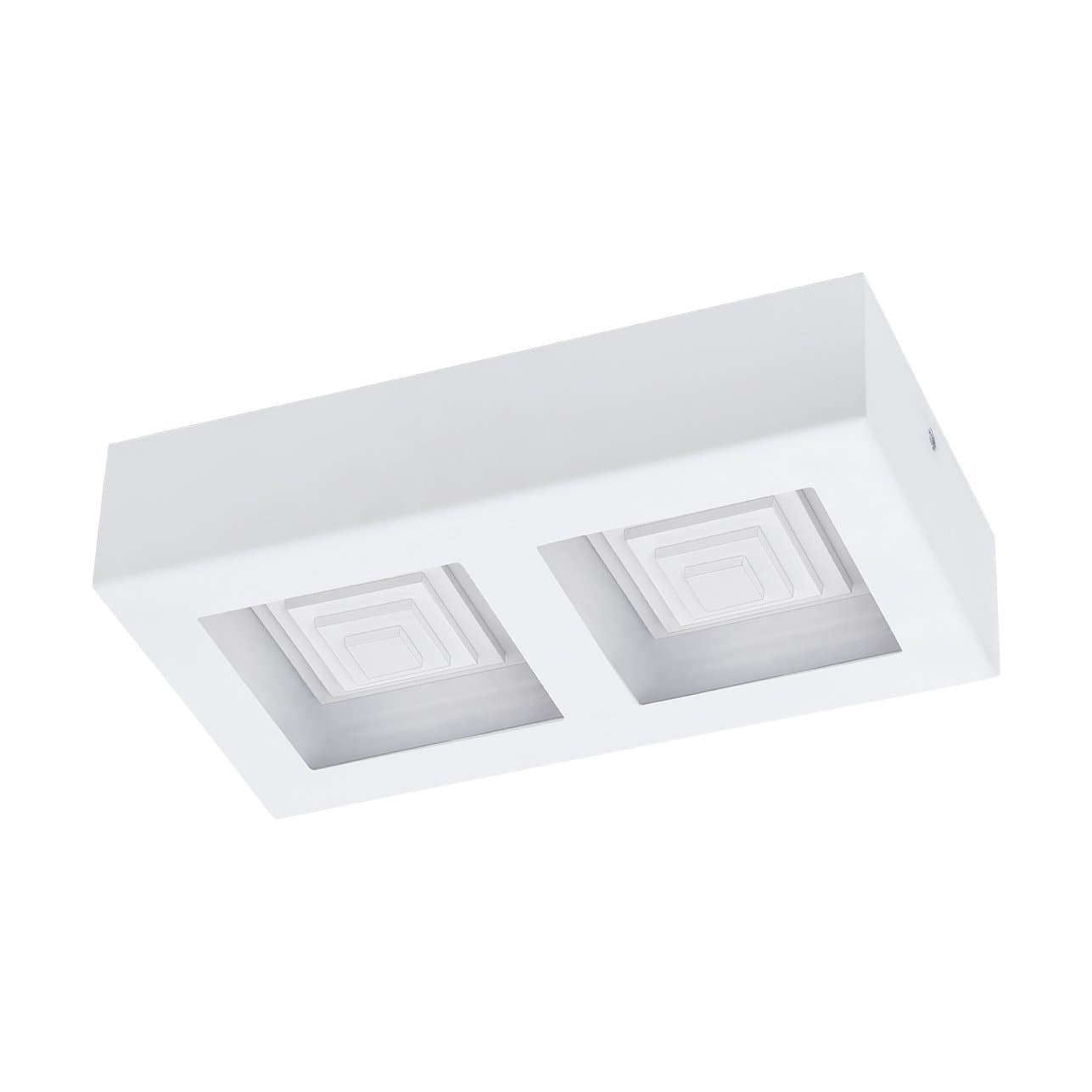 Eglo 96792 Светодиодный настенно-потолочный светильник FERREROS, 2X6,3W(LED), 255X140, H60, сталь/белый