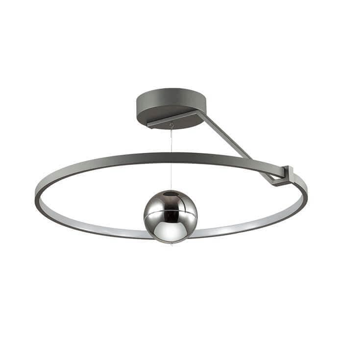 Odeon Light 4032/40CL ODL18 75 черный/хром Люстра потолочная IP20 LED 40W 220V LOND — миниатюра 1
