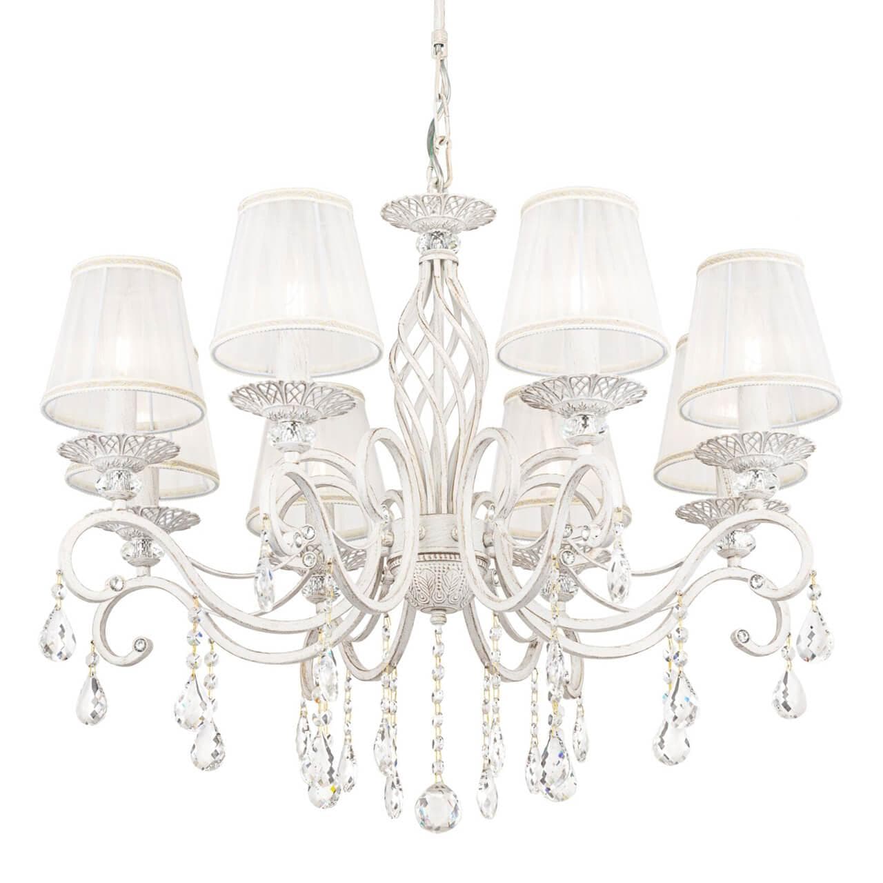 Maytoni Elegant Grace Белый с Золотом Люстра 8xE14 40W ARM247-08-G — миниатюра 9
