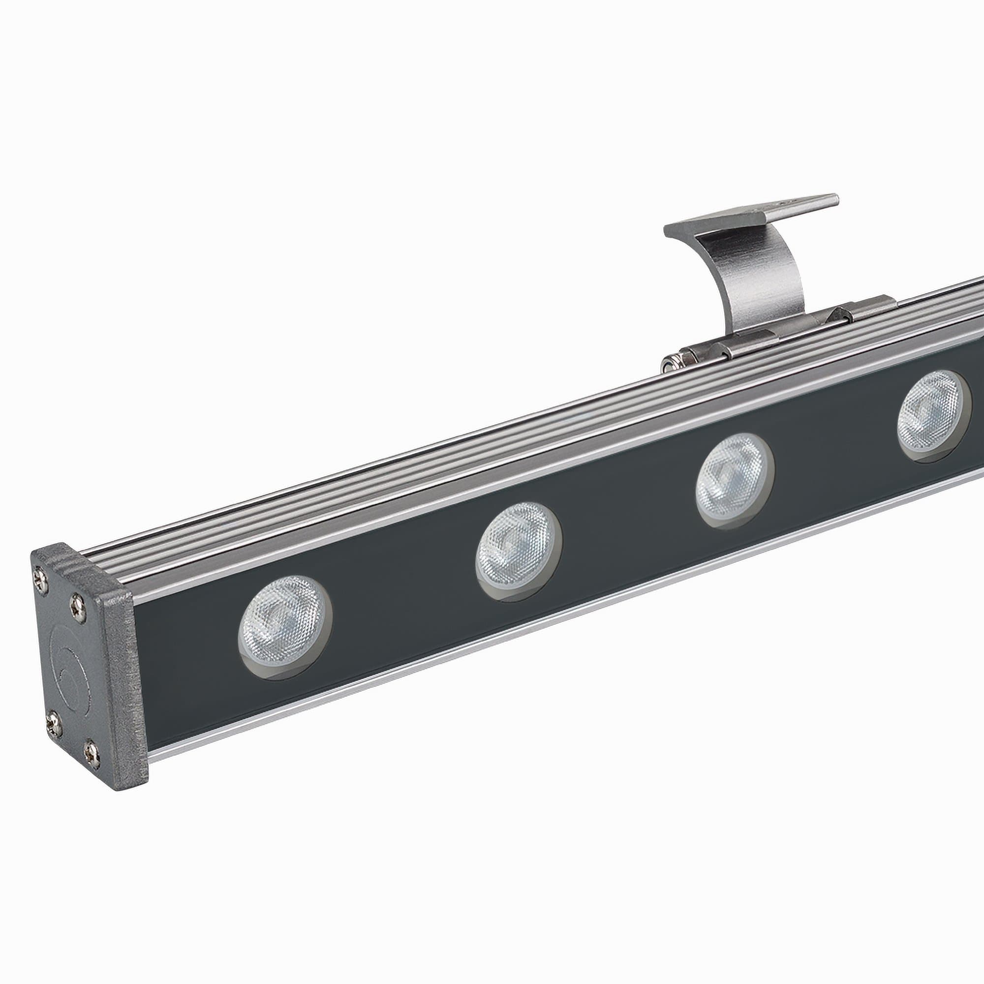 Arlight Светодиодный прожектор AR-LINE-1000S-18W-24V RGB (Grey, 30 deg, DMX512) (Закрытый) 023623 — миниатюра 5