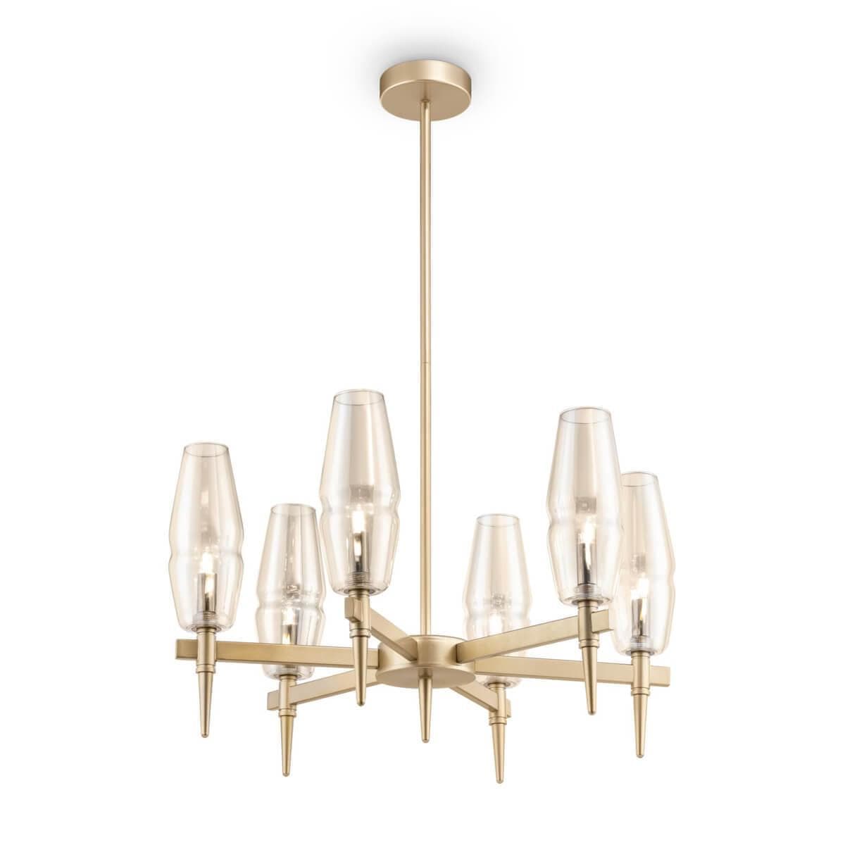 Maytoni House Lita Матовое Золото Люстра G9 28W H002PL-06G