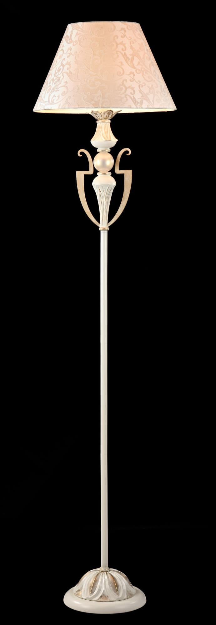 Maytoni Elegant Monile Белый с Золотом Торшер 1xE27 40W ARM004-00-W — миниатюра 2