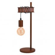 Eglo TOWNSHEND 4 Настольная лампа TOWNSHEND 4, 1Х10W, E27, L165, B155, H500, основание: Ø155, сталь, античный к 43525