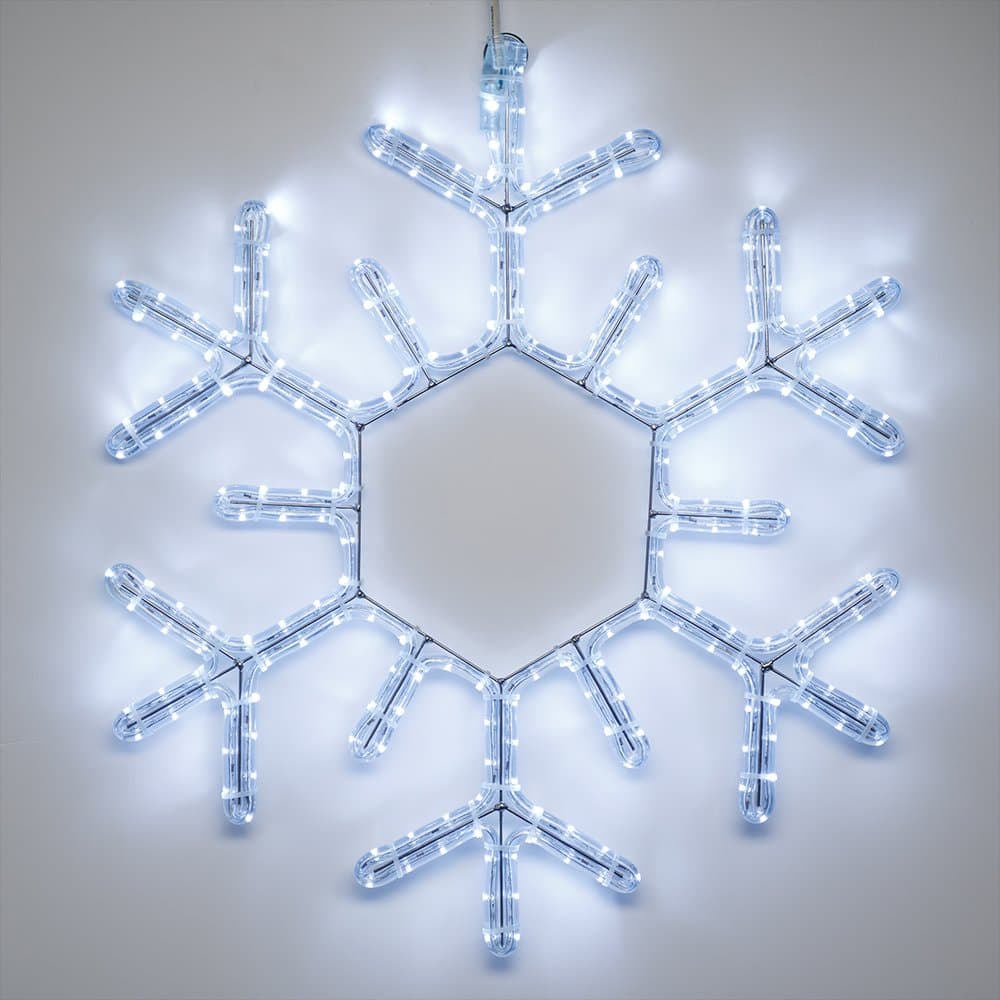 Arlight Фигура ARD-SNOWFLAKE-M5-600x600-360LED White (230V, 20W) (Ardecoled, IP65) 025308 — миниатюра 2