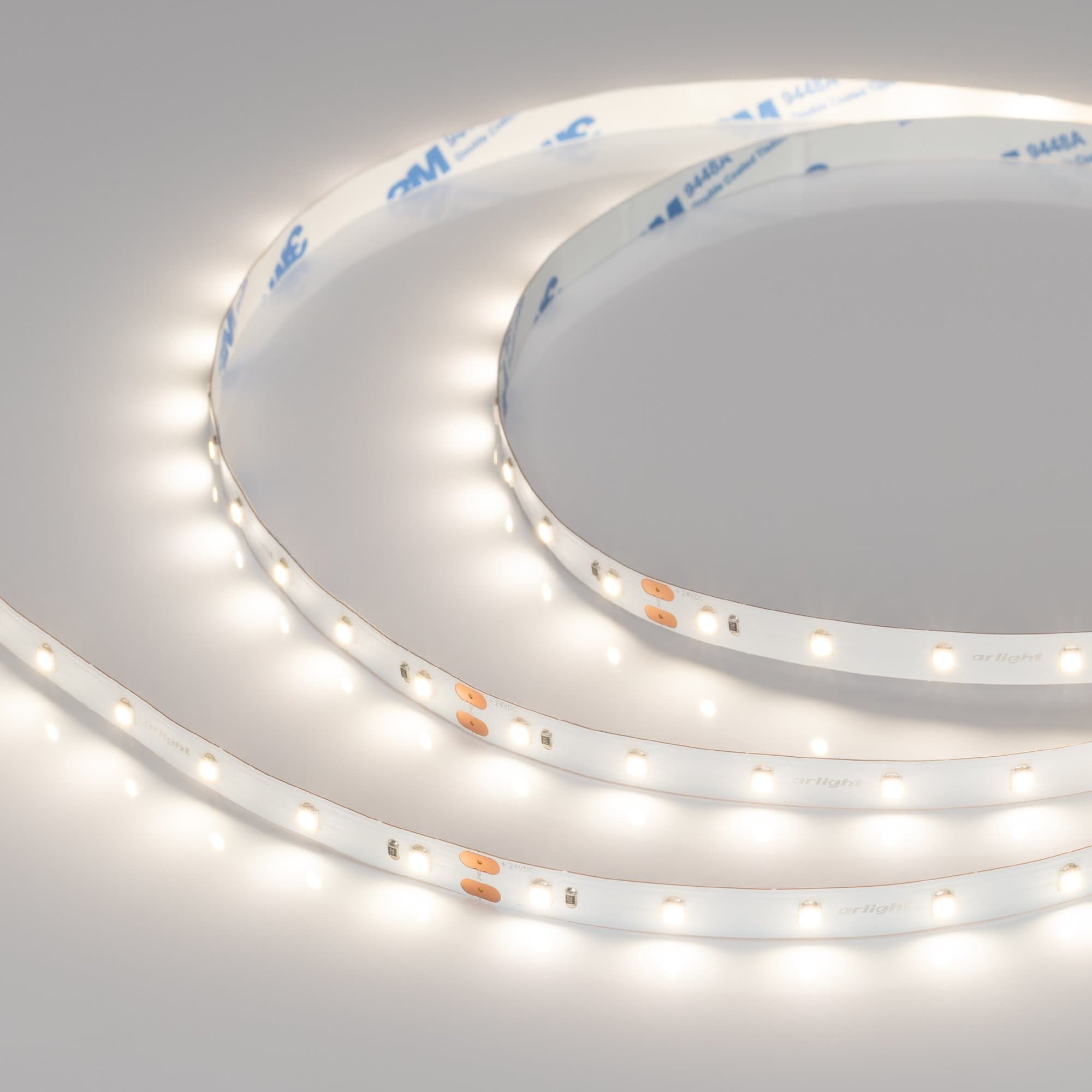 Arlight Светодиодная лента NT-A60-8mm 24V Day4000 (4.8 W/m, IP20, 3528, 5m) (Открытый) 033519 — миниатюра 2