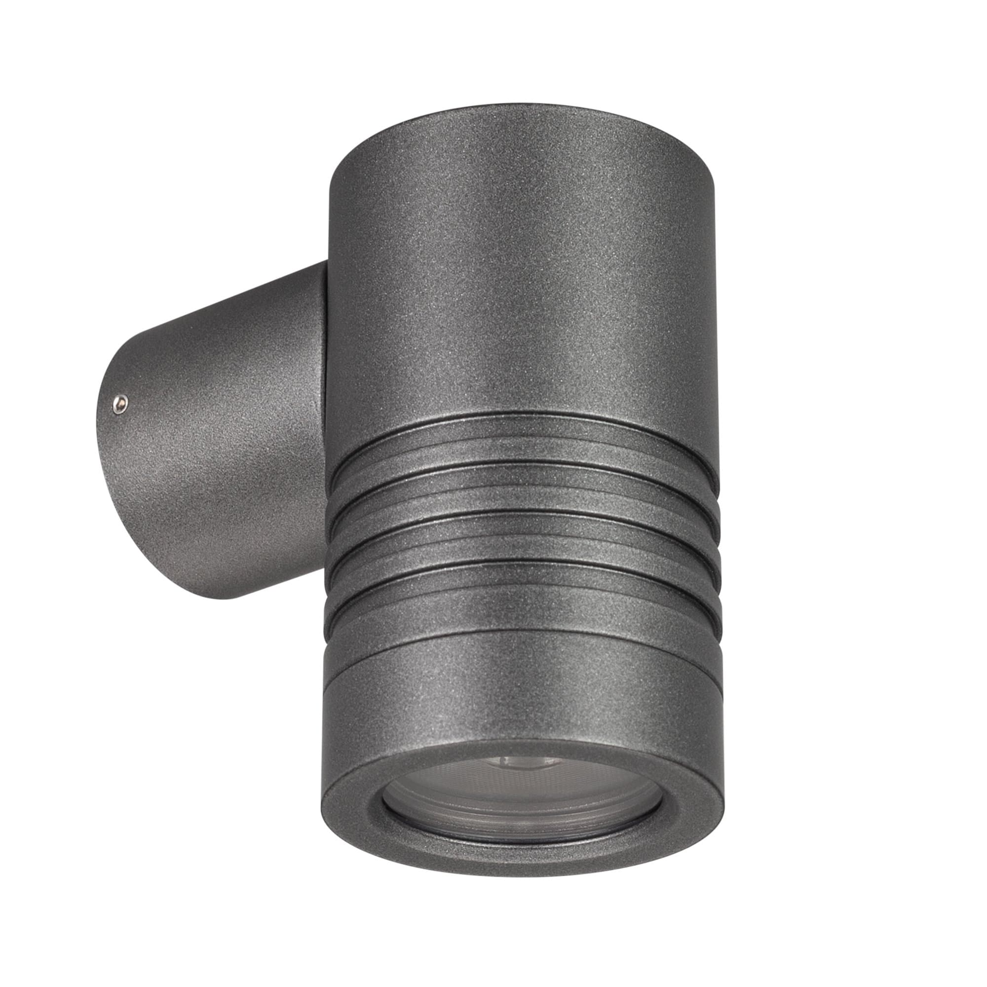 Arlight Светильник KT-RAY-WALL-R46-3W Warm3000 (GR, 24 deg, 24V) (IP65 Металл, 3 года) 034116 — миниатюра 1