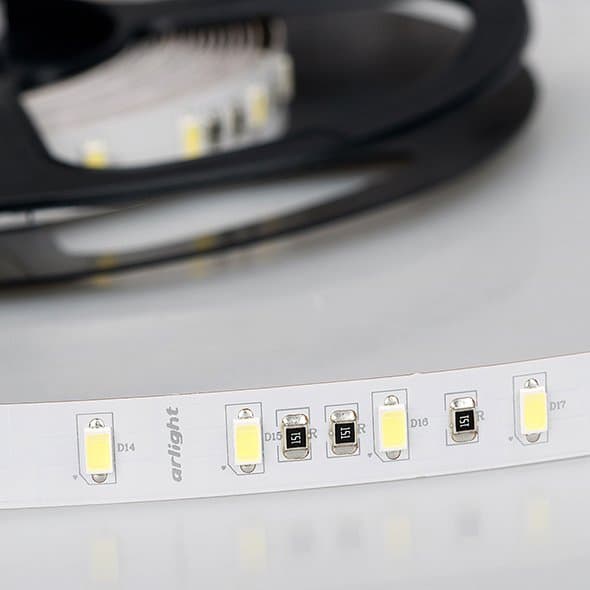 Arlight Светодиодная лента ULTRA-5000 24V Warm2700 2x (5630, 300 LED, LUX) (30 Вт/м, IP20) 015287 — миниатюра 4