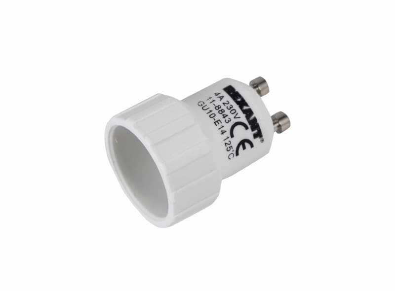 Переходник цокольный GU10-Е14 Rexant 11-8843