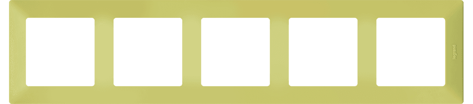 Legrand Valena LIFE Лайм Рамка 5-ая 754085 — миниатюра 3