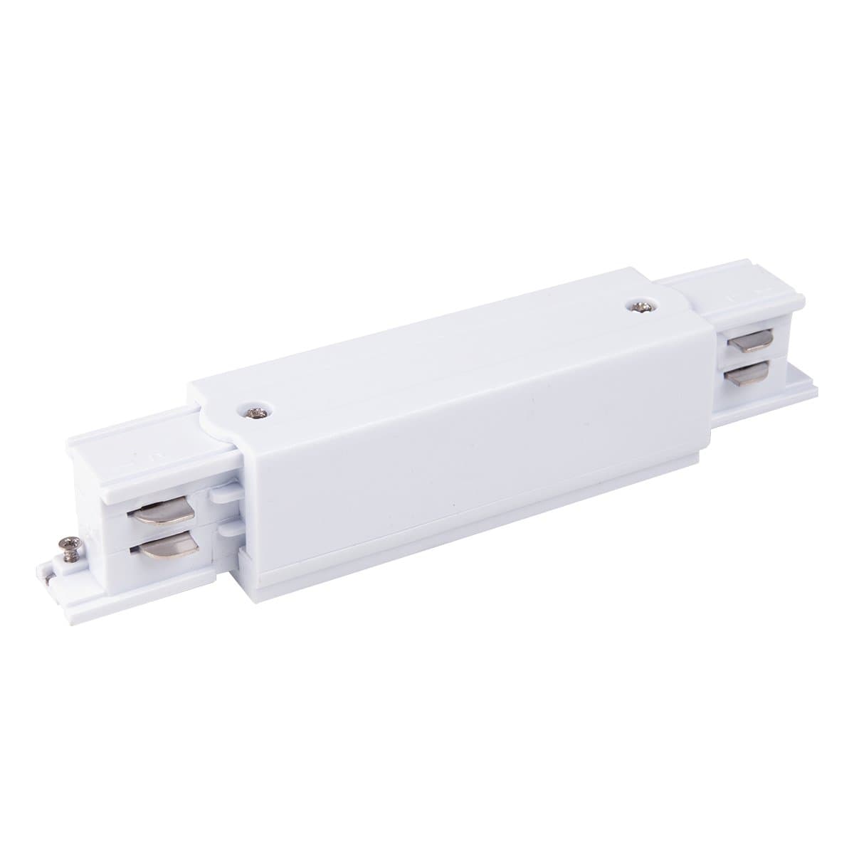 Elektrostandard TRC-1-3-I-WH / Соединитель электрический Коннектор прямой для трехфазного шинопровода (белый) a039499
