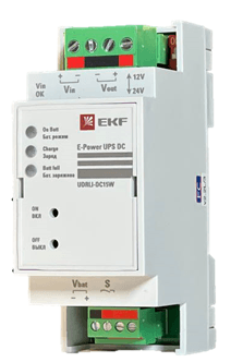 EKF Источник Бесперебойного Питания постоянного тока E-Power UPS DC -15W 12/24V 3600 мАч — миниатюра 1