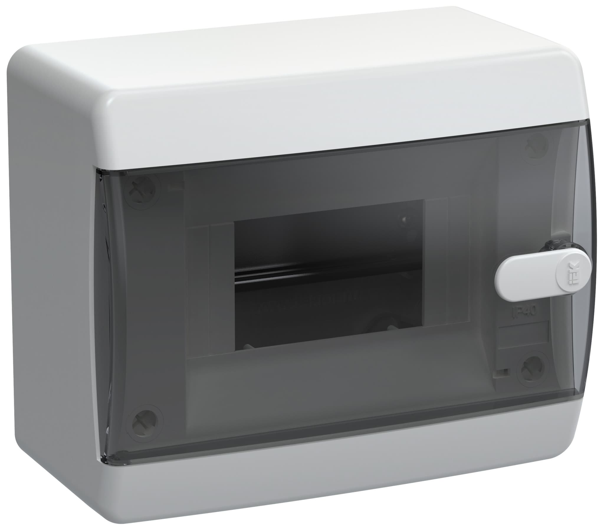 UNION Compact Корпус пласт. ЩРН-П-6 IP41 черн. пр. дв. IEK